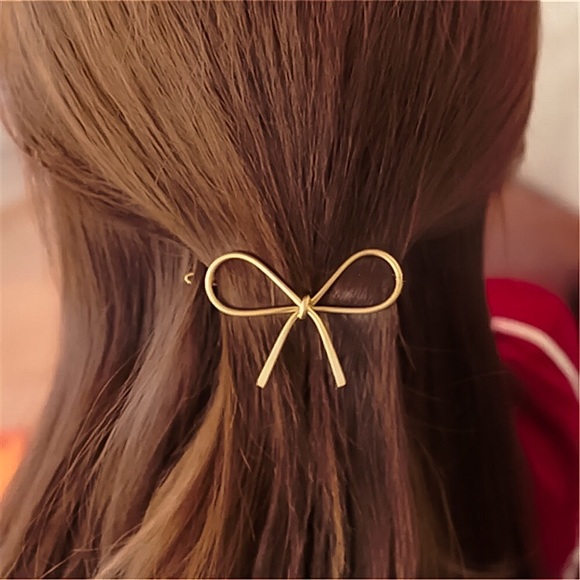 ⚜️𝟯𝟬%𝗢𝗙𝗙 𝗯𝘂𝗻𝗱𝗹𝗲𝘀 𝟯+⚜️ NEW Bow Cute Minimalist Barrette - Picture 9 of 11